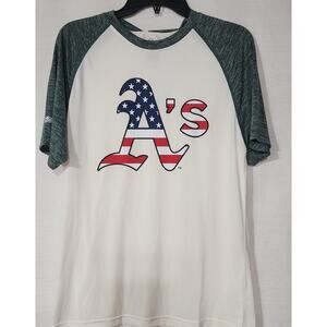 Athletics jersey by Genuine merchandise men's Small NWT